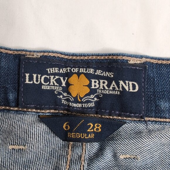Lucky Brand Women's Charlie Skinny Regular Medium Wash Denim Jeans, Size 6 (28") - Picture 3 of 9